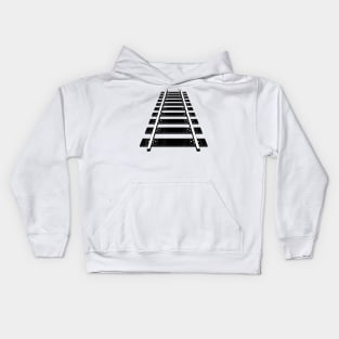 Railroad Tracks Shirt Toy Train Model Train Enthusiast Kids Hoodie